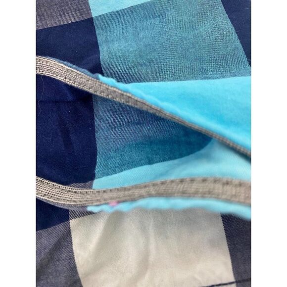 Chip & Pepper Checkered Blue Pearl Snap Shirt 100% Cotton - Men's Size Small - Picture 11 of 11